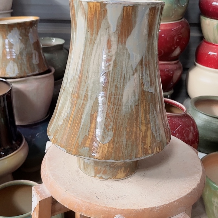 瓶口12高28无孔景德镇陶瓷满29包邮