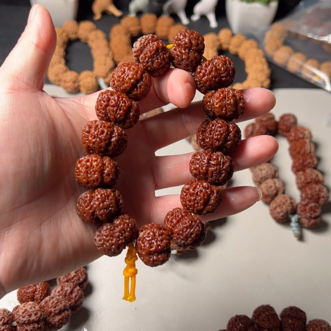 金刚菩提手串?***?22尺寸梁树王头货