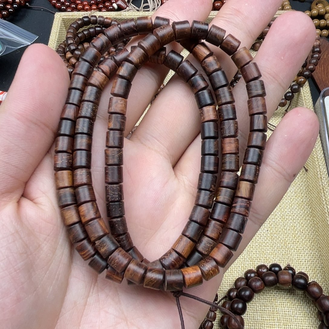 知***s手串/手链黄花梨/降香黄檀微瑕