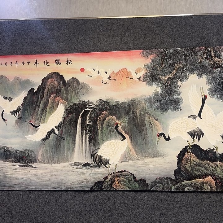 国画鹤1222222222233333