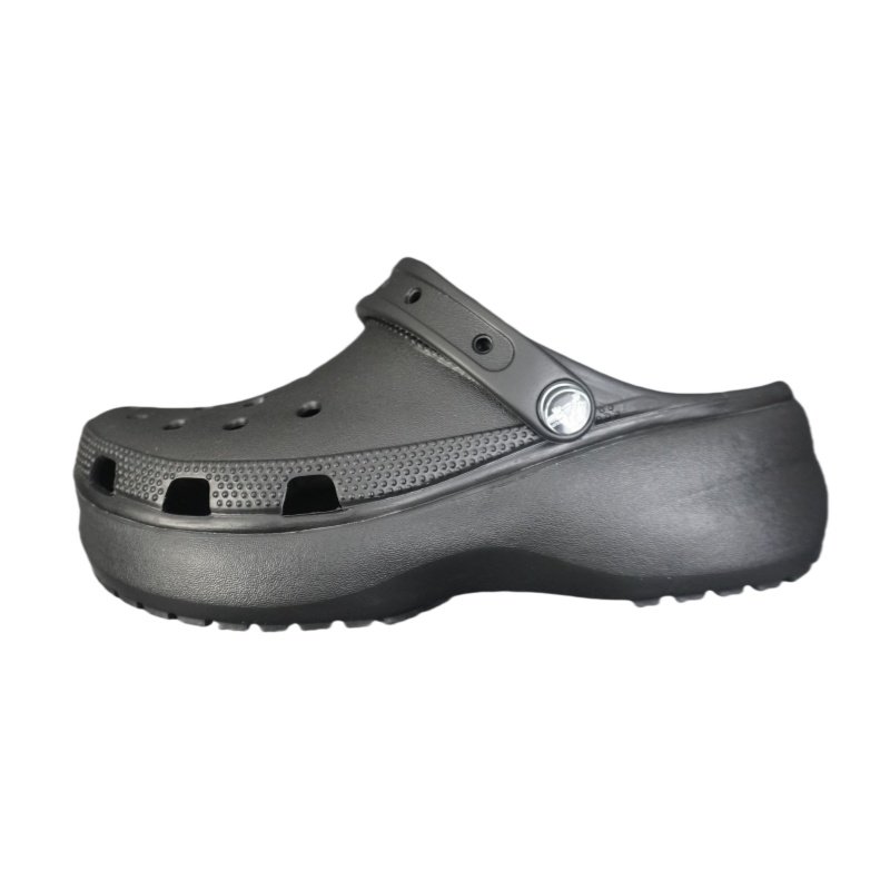 （增高4.1CM）云朵洞洞鞋女款厚底2025新款凉拖沙滩鞋外穿夏季透气