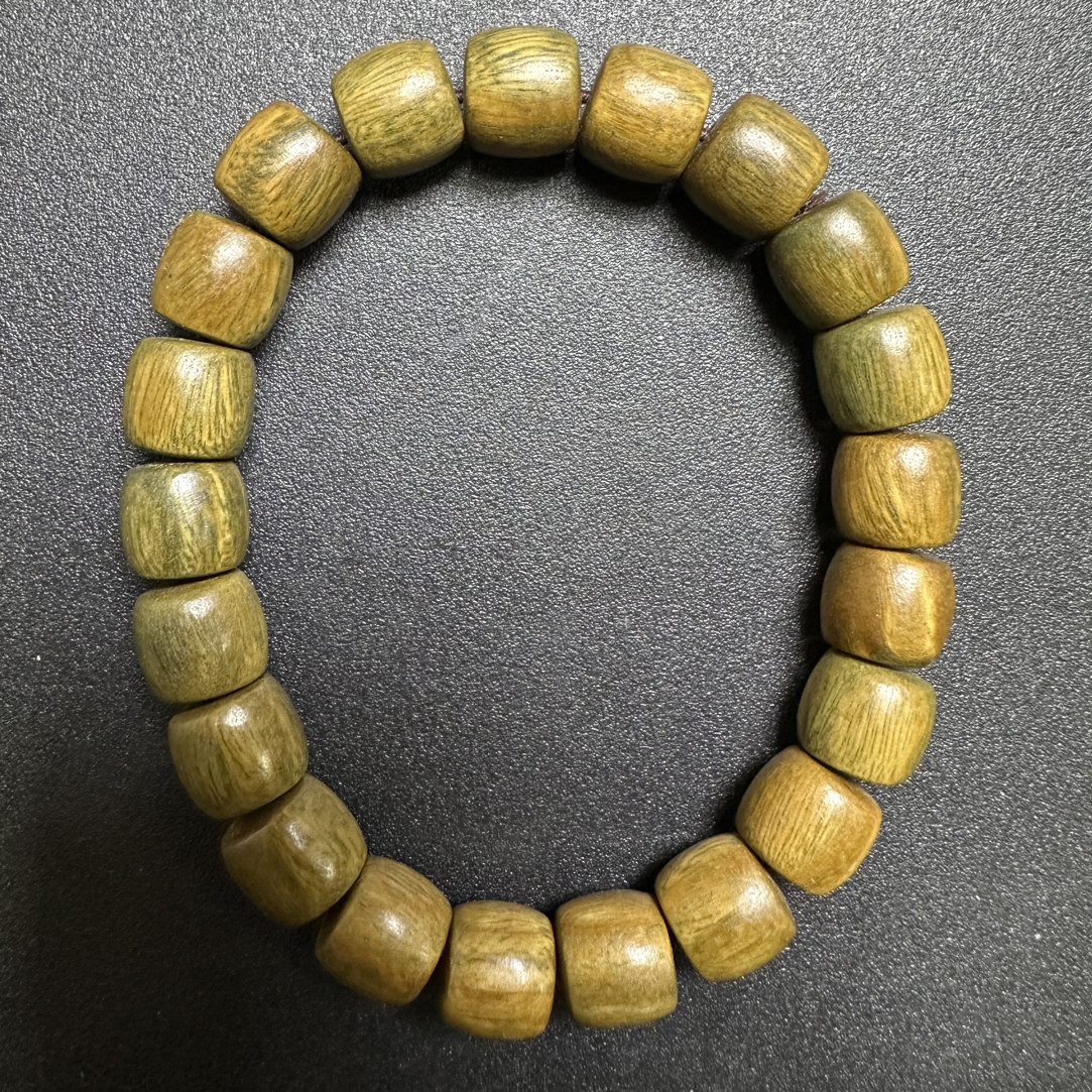 阳哥匠心臻选绿檀手串