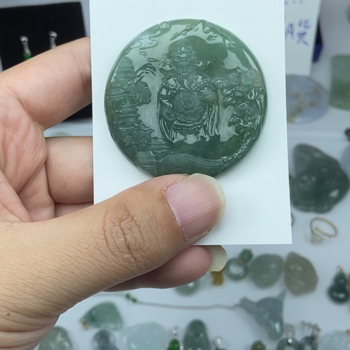 翡翠颈饰未镶嵌000000040