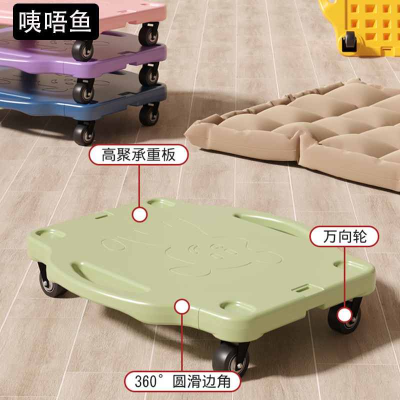 家用感统训练滑板车幼儿园早教前庭平衡板玩具