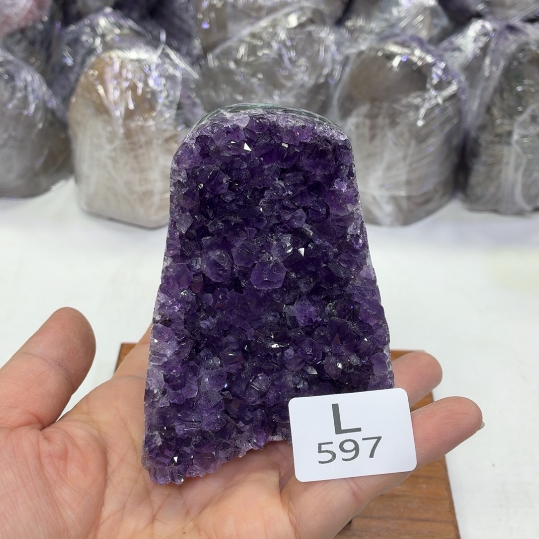 摆件水晶未镶嵌天然紫水晶