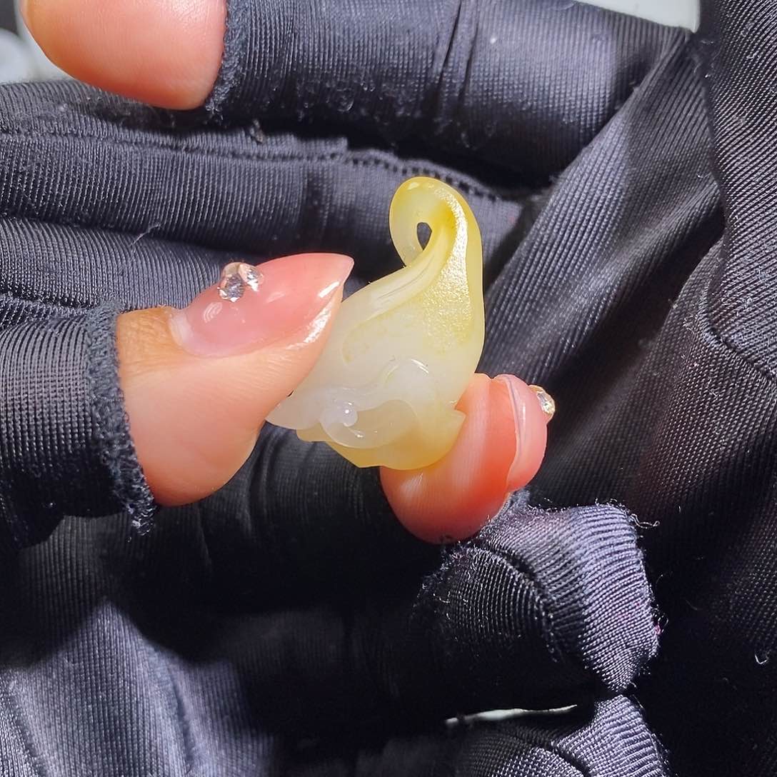 和田玉套链未镶嵌