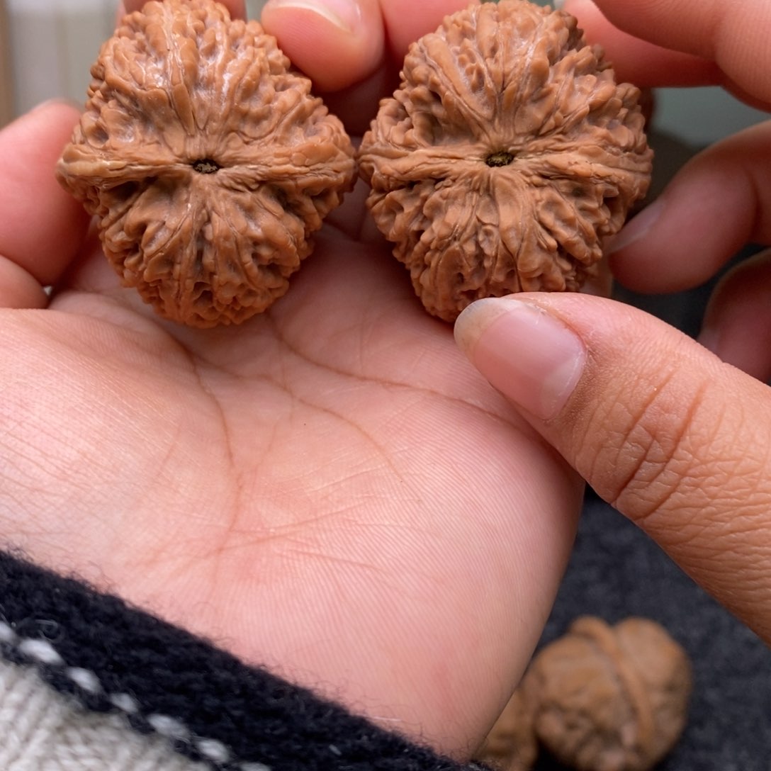 文玩核桃把件37大蒜头