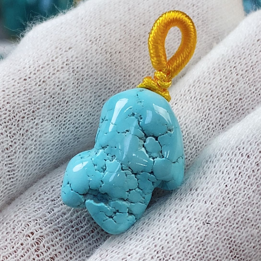 绿松石珠宝奇石未镶嵌