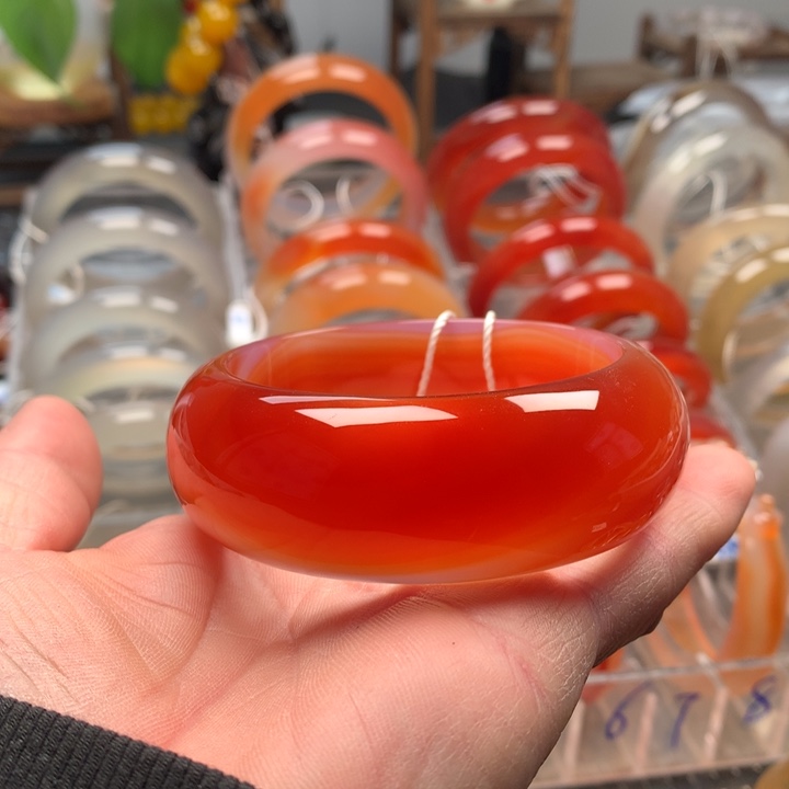 玛瑙/玉髓未镶嵌手镯