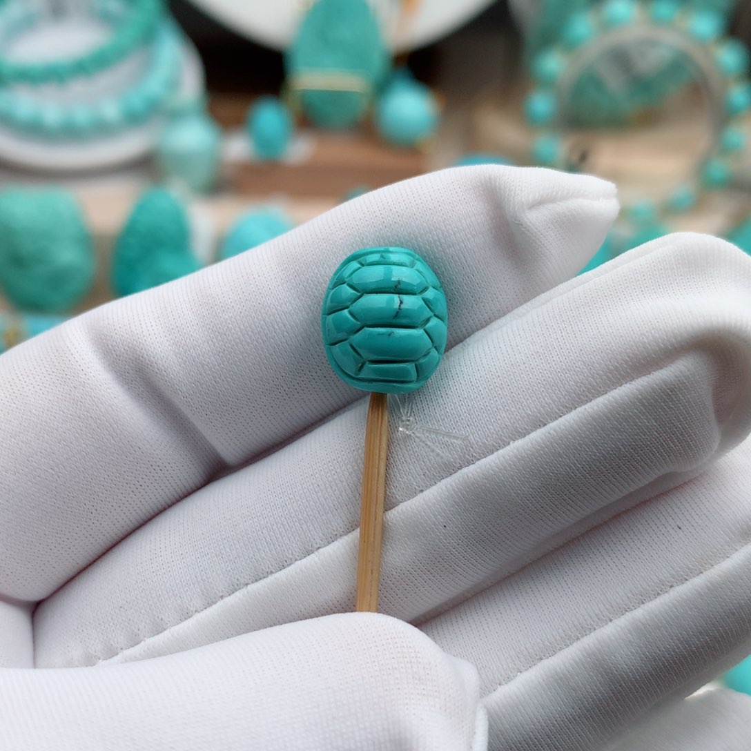 绿松石珠宝奇石未镶嵌