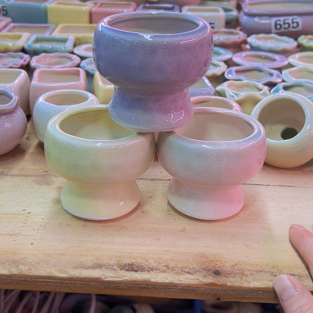 陶瓷花盆当场凑满12包邮