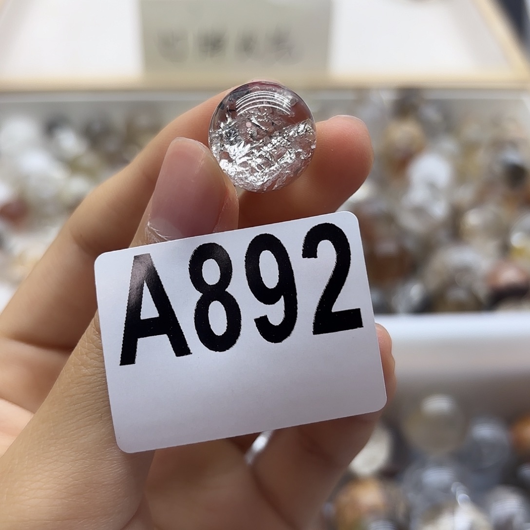 雯***雯未镶嵌珠宝半成品水晶892