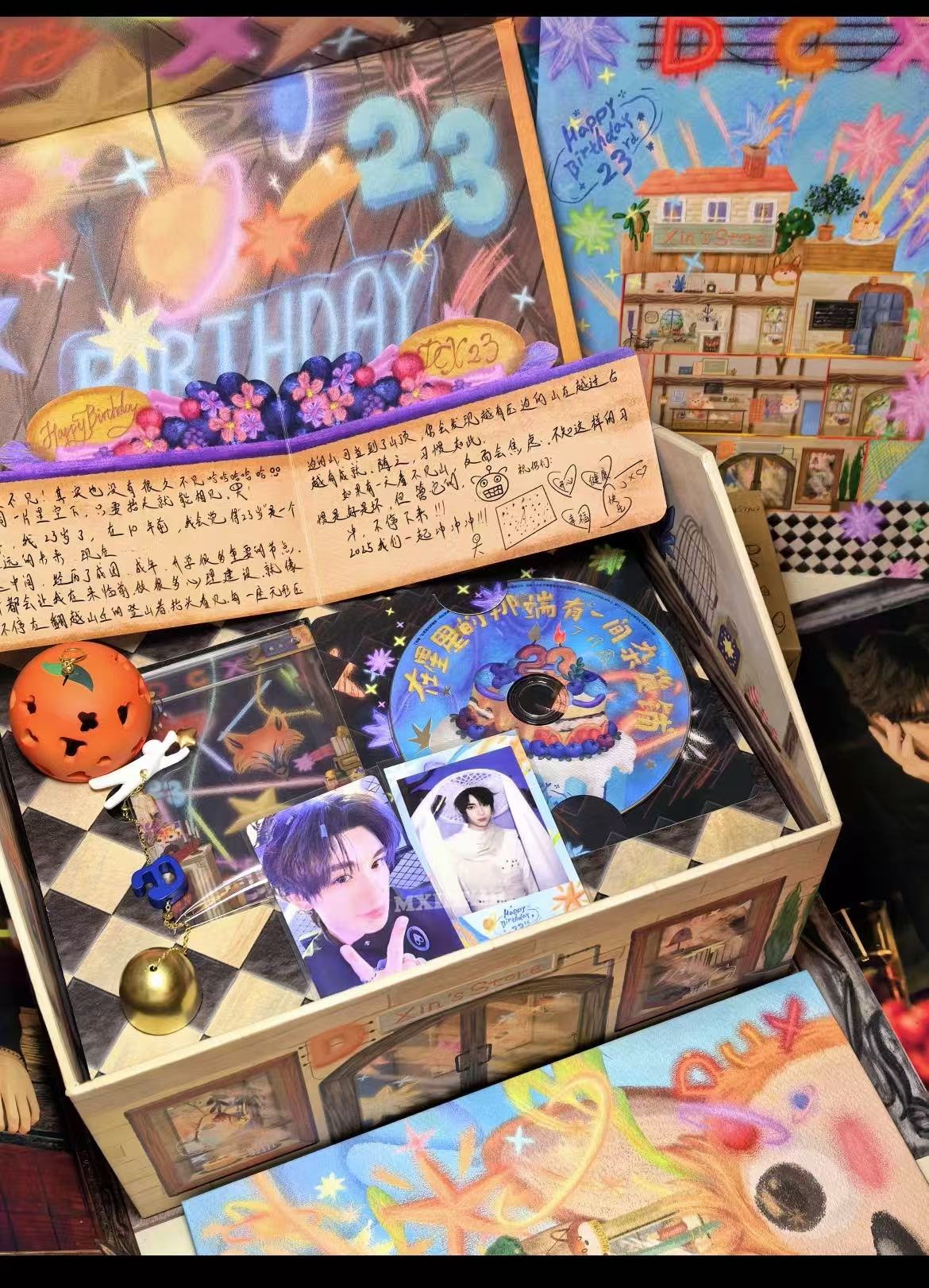 官方正品 丁程鑫2025年生日未拆全套