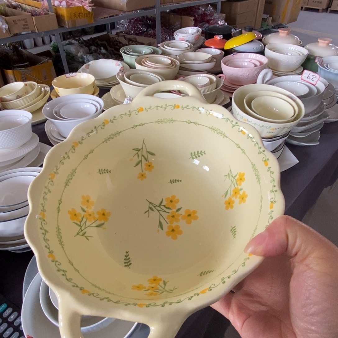 瓷双耳汤碗一个福利活动