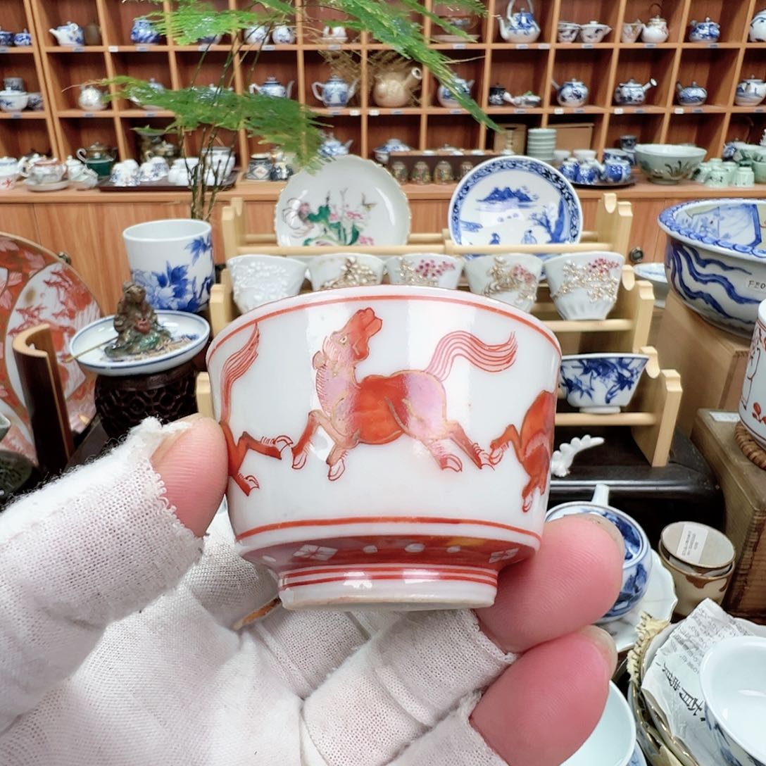 柴窑茶壶茶杯盘子九谷