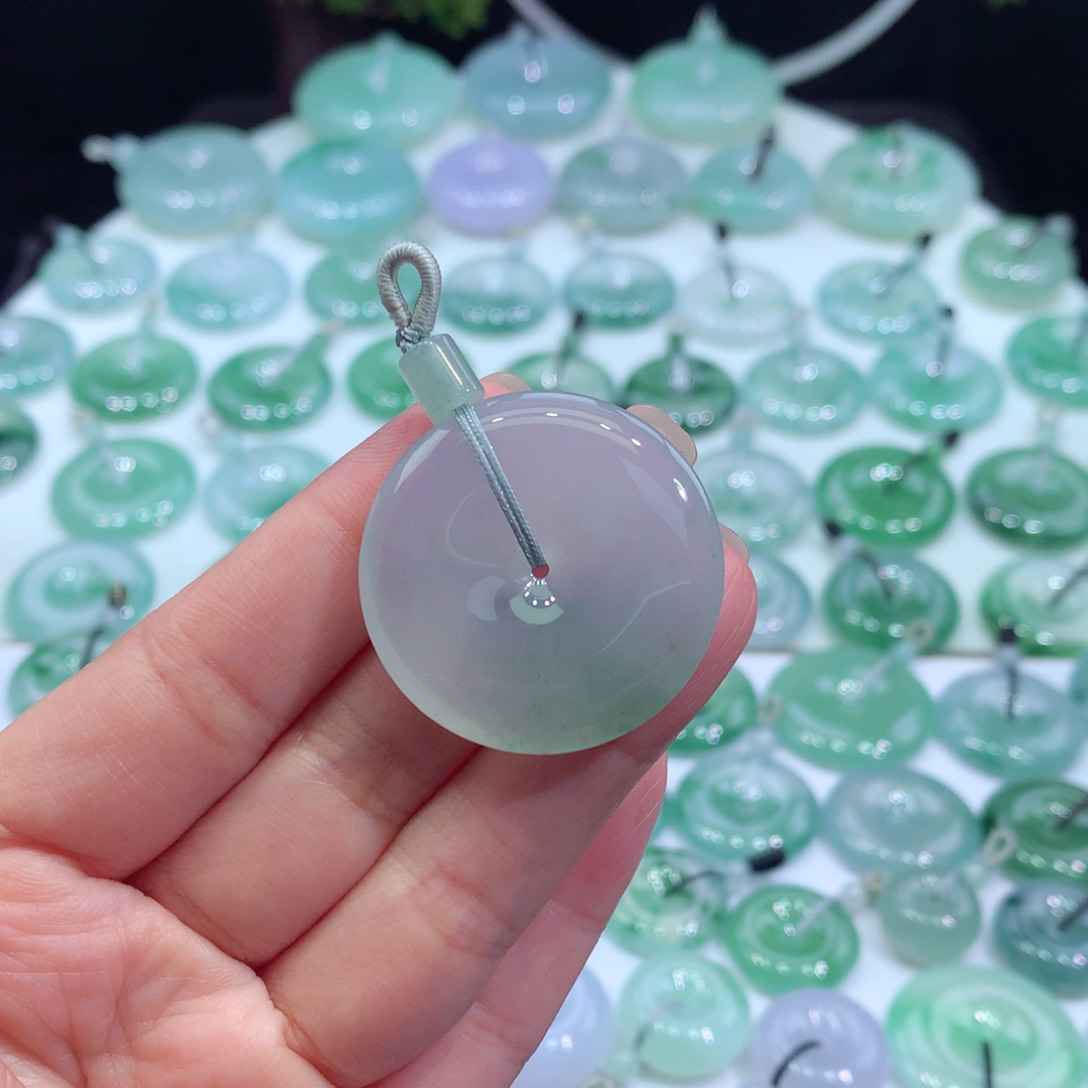 颈饰未镶嵌翡翠34尺寸32.6*5.9