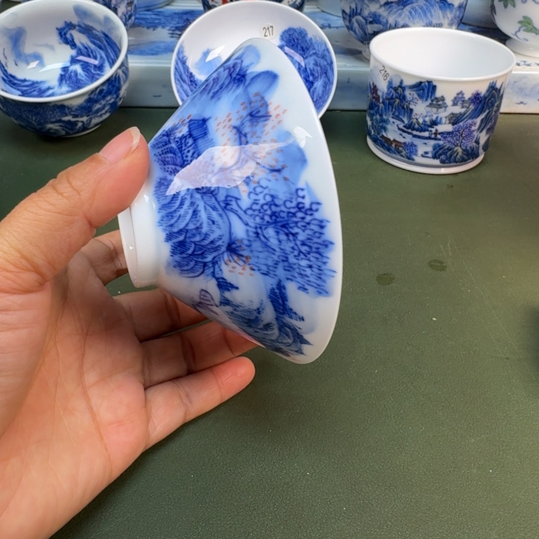 陶纯手绘茶具圆圆219