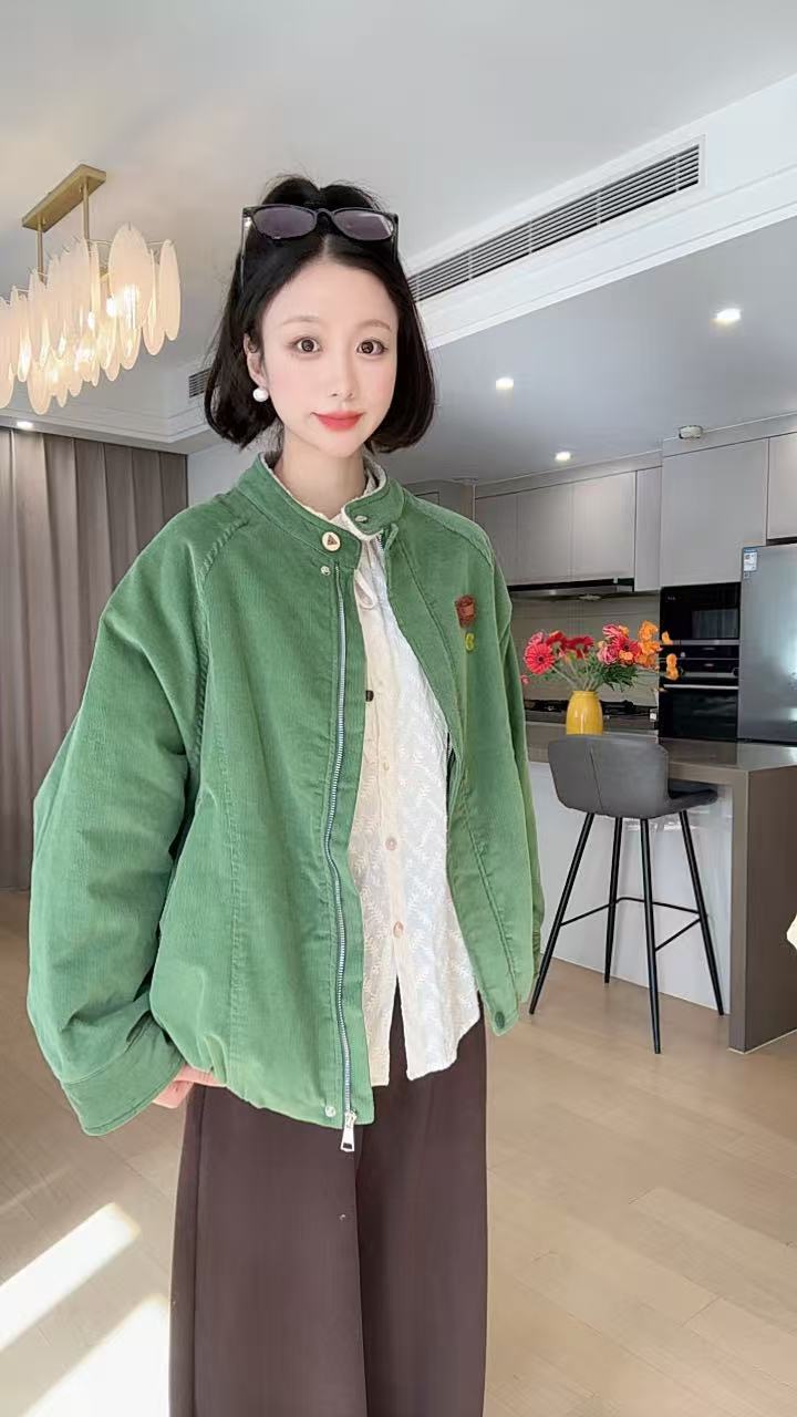 小玉推荐《多巴胺灯芯绒》外套