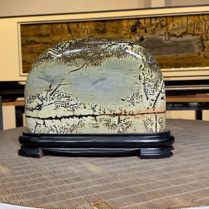 【闪购商品】广西国画石草花石