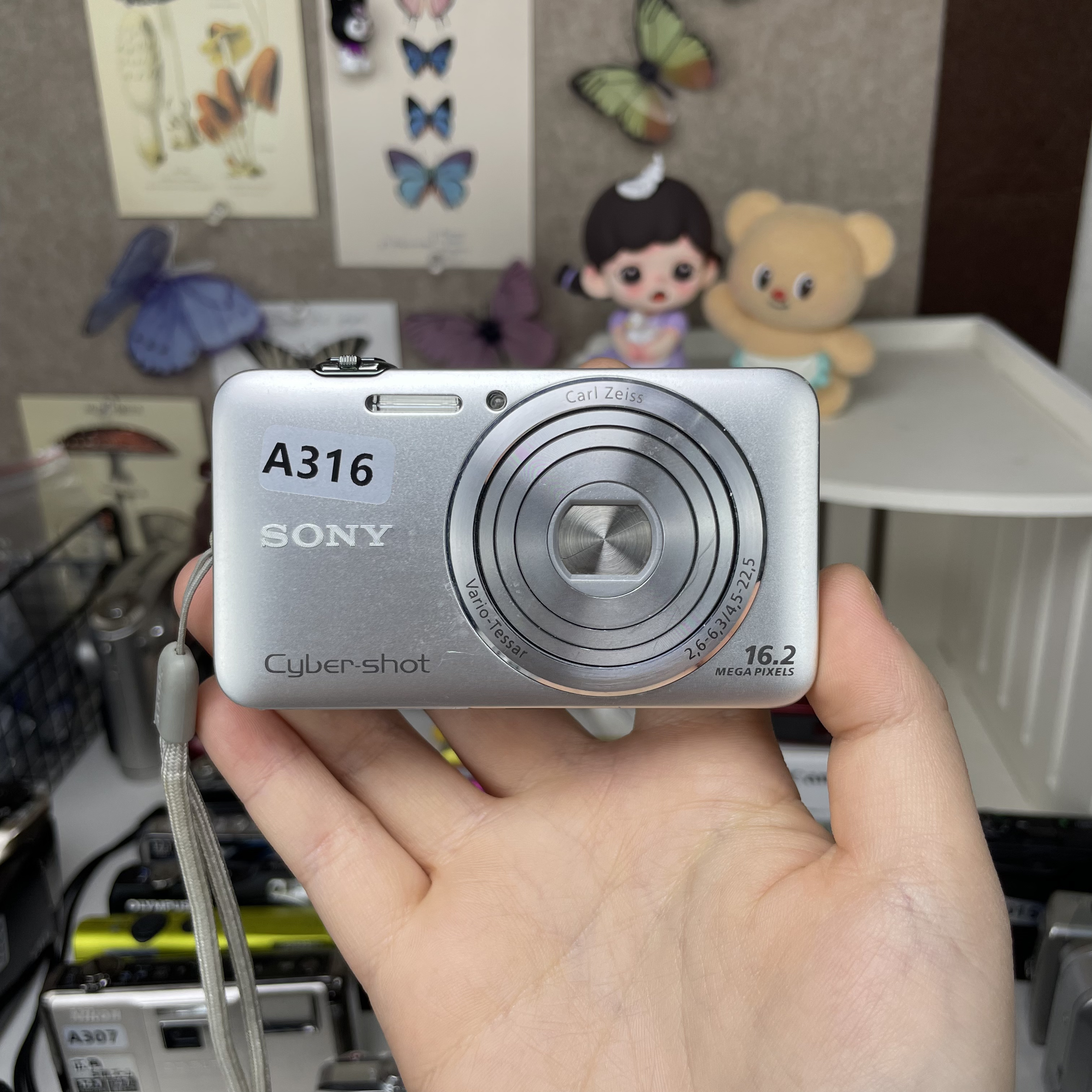 9新 Sony/索尼 索尼wx30超大触摸屏 功能正常 配件齐全