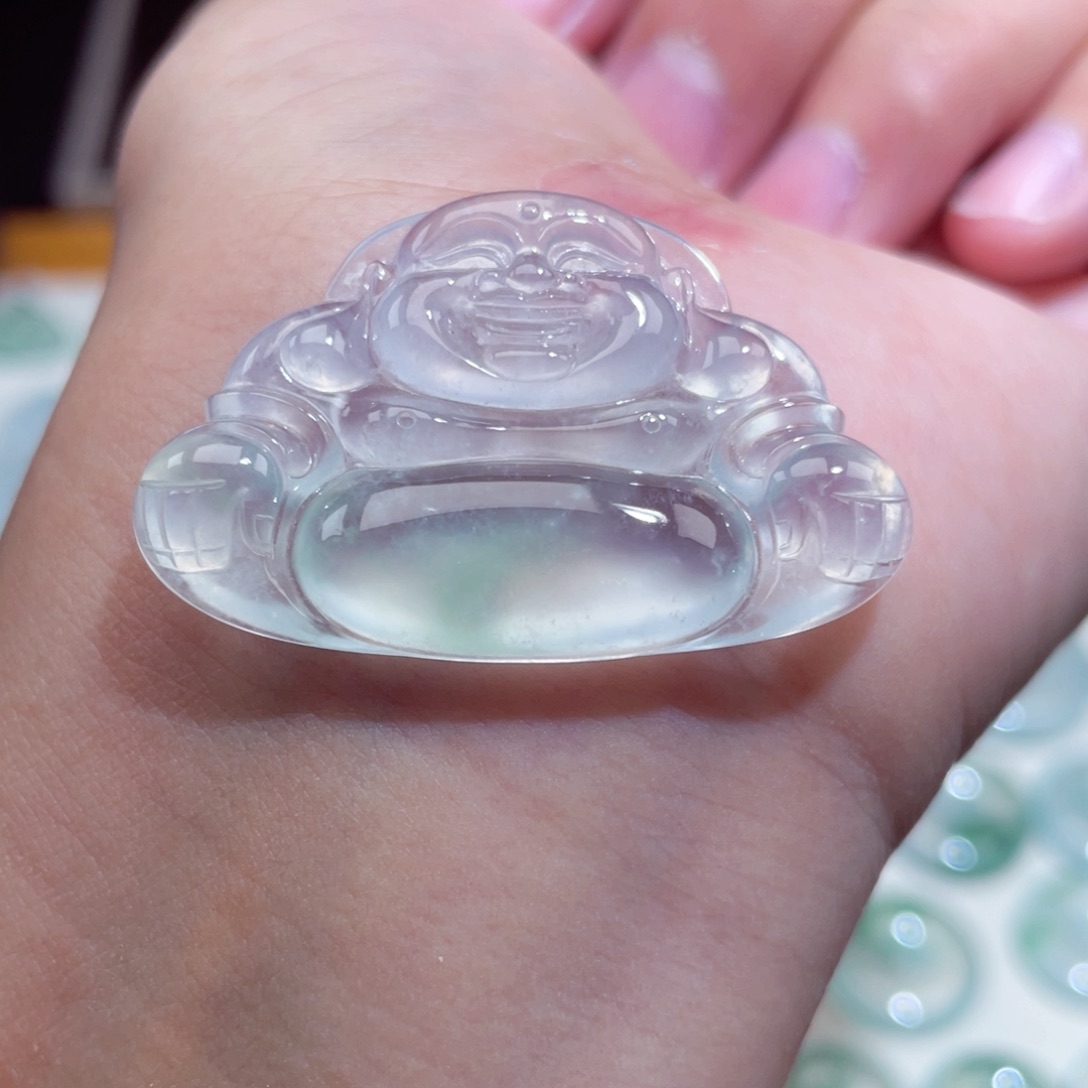 颈饰未镶嵌翡翠佛公