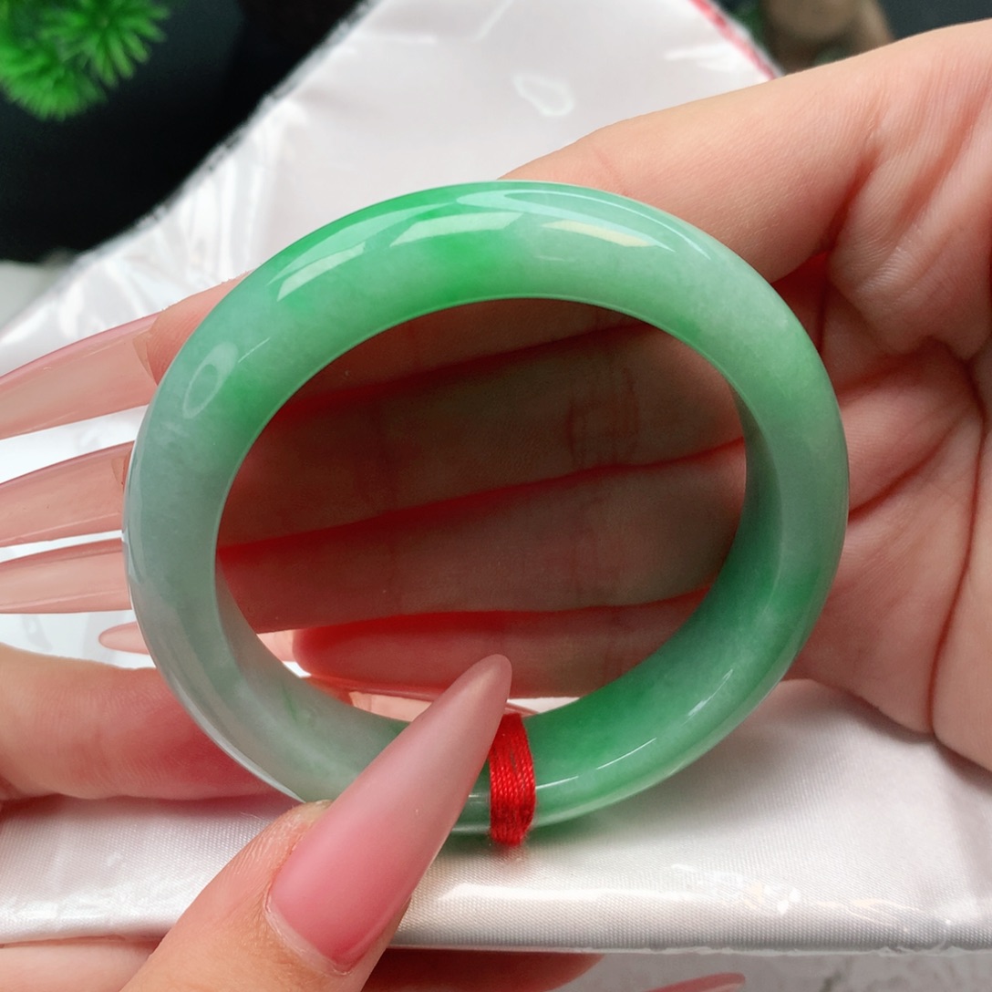 未镶嵌手镯翡翠正圈51