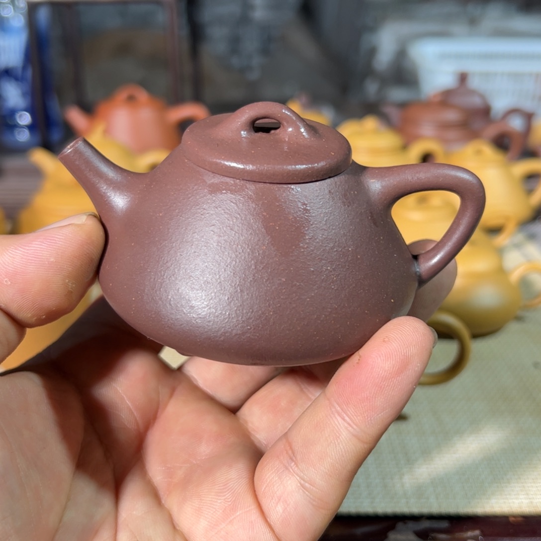 茶壶紫砂全手制作
