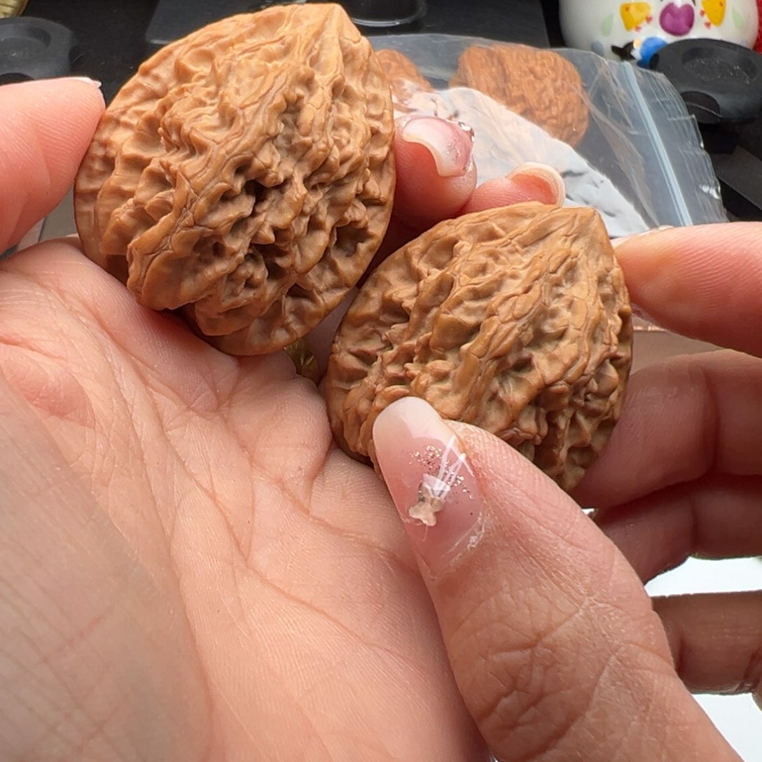 文玩核桃把件沈鸡37