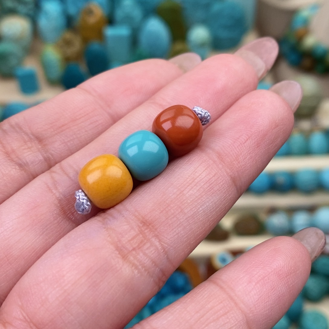 绿松石珠宝奇石未镶嵌