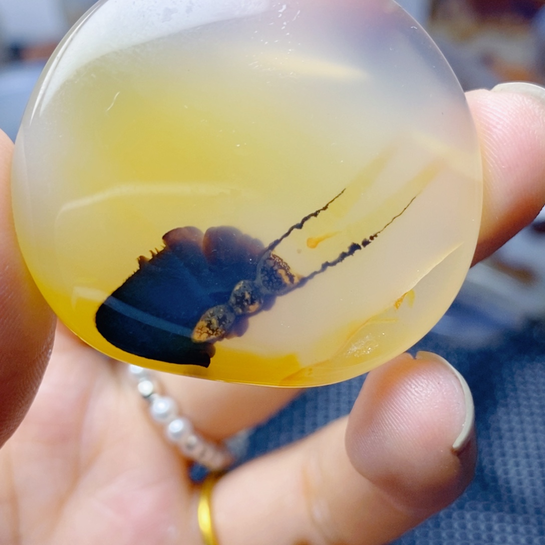 悠***然玛瑙/玉髓未镶嵌珠宝奇石