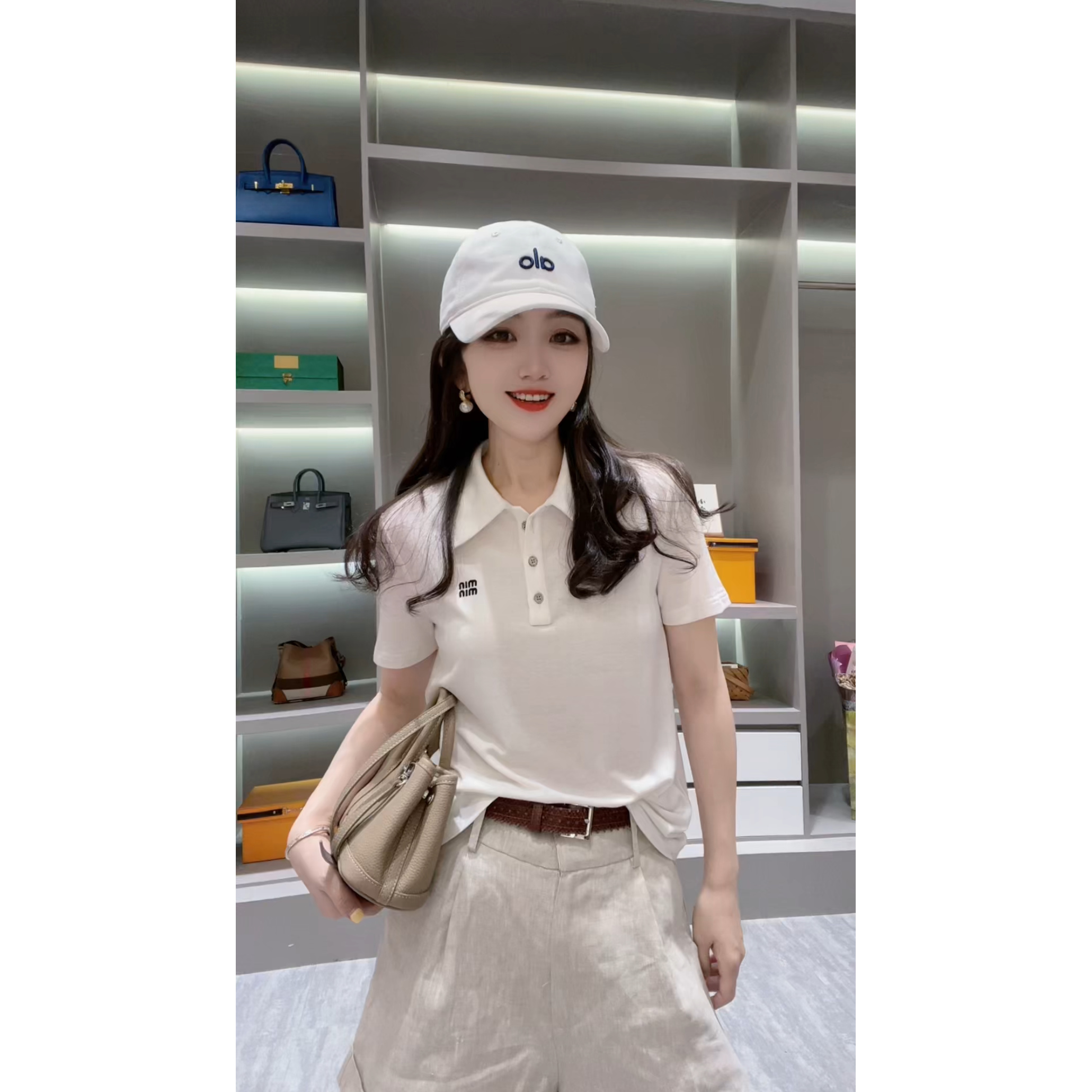 【翻领简约】CHUN家夏款天丝羊毛T恤