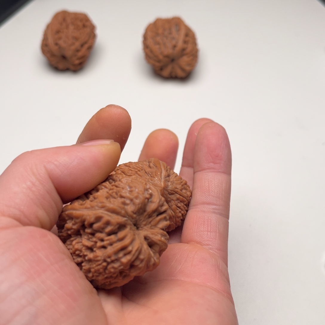 鹏***哥核桃把件35 大蒜头