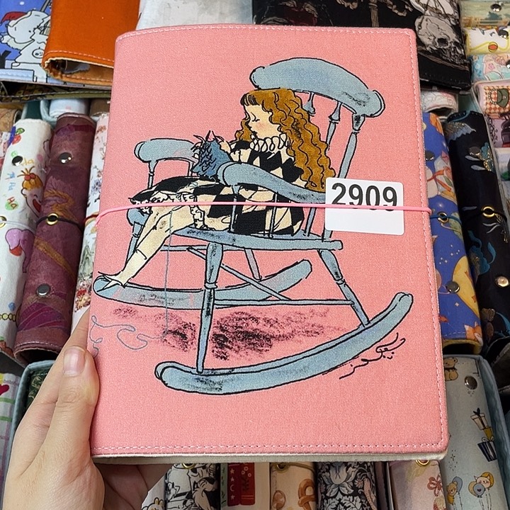 织绣A5活页不加纸2909