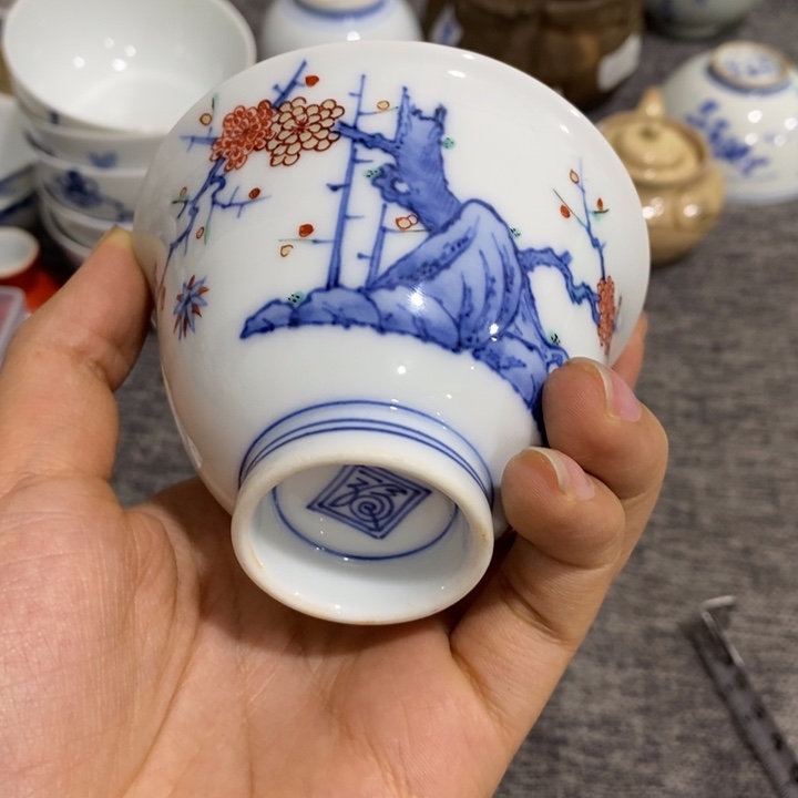 紫砂茶杯非常漂亮好看的碗