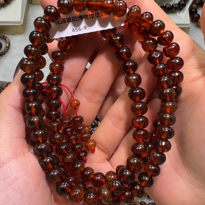 琥珀未镶嵌裸石抚顺琥珀血珀8m