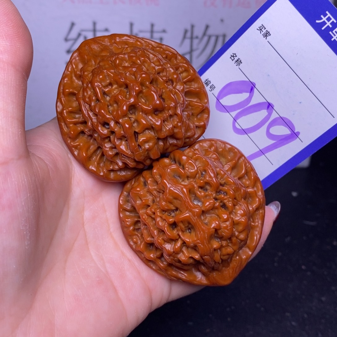 把件文玩核桃009/51.5官帽