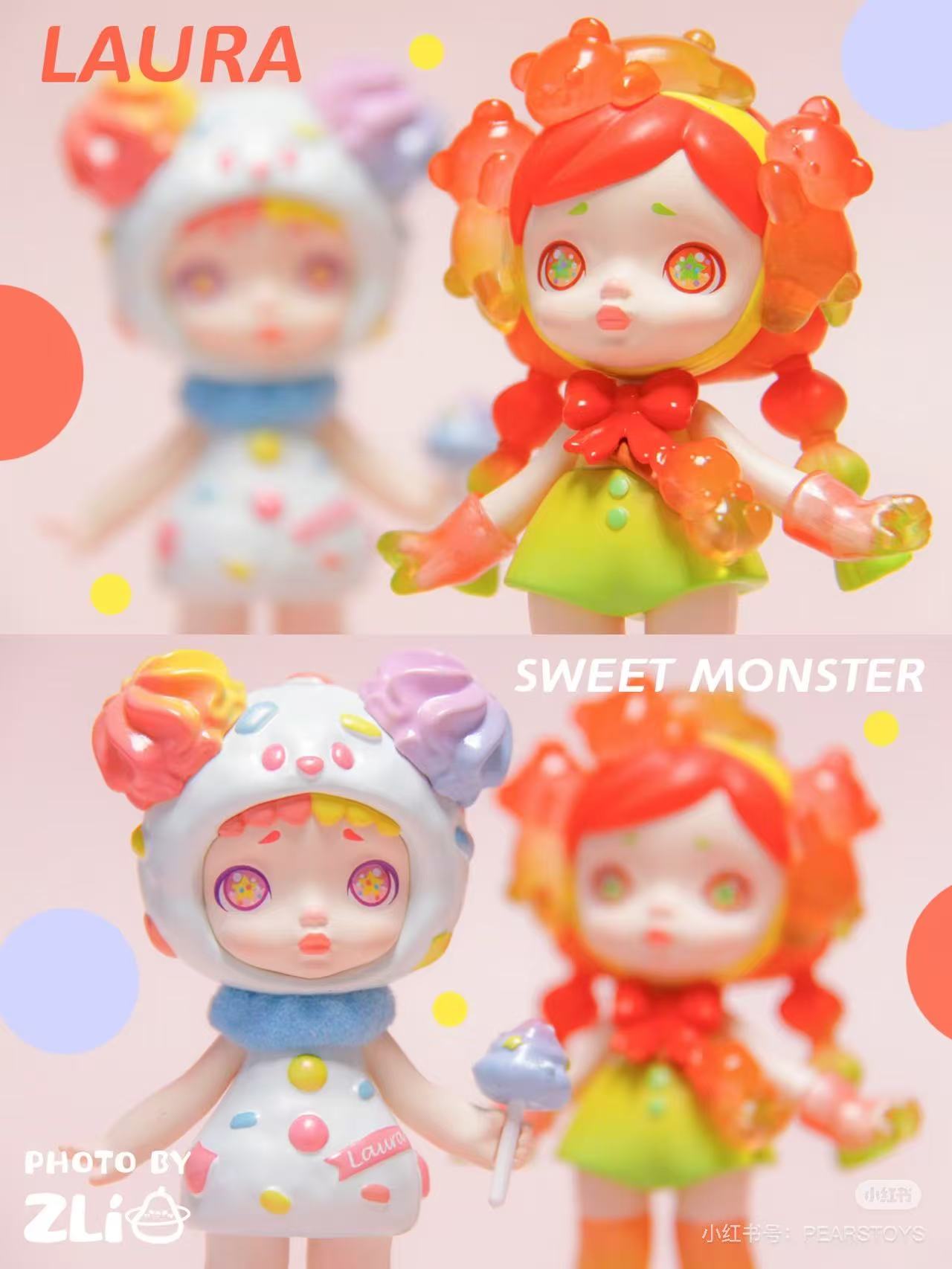 【正版代拆】暖场福福甜蜜妖怪，若来运动会潮玩手办拍一拆一