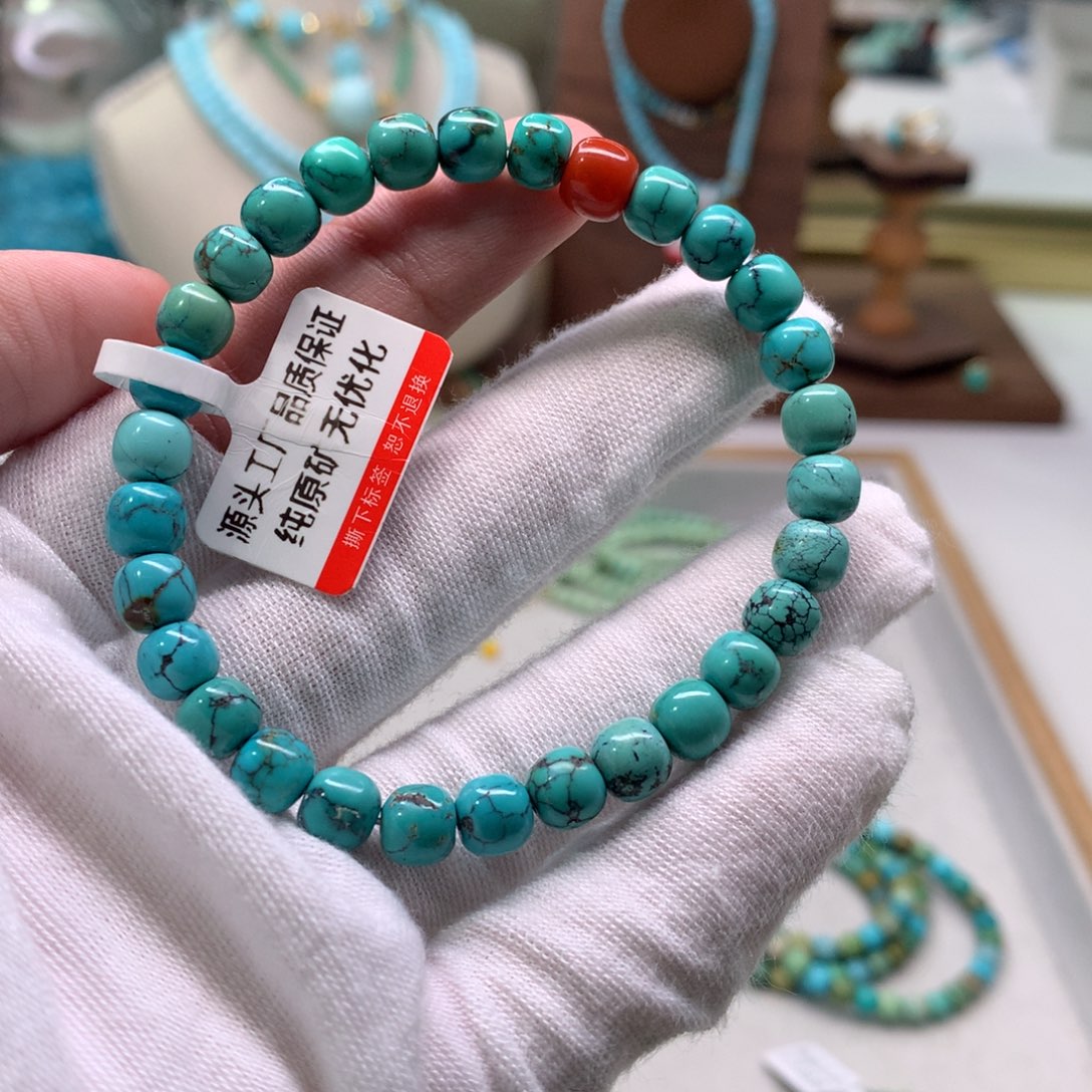 绿松石配饰未镶嵌