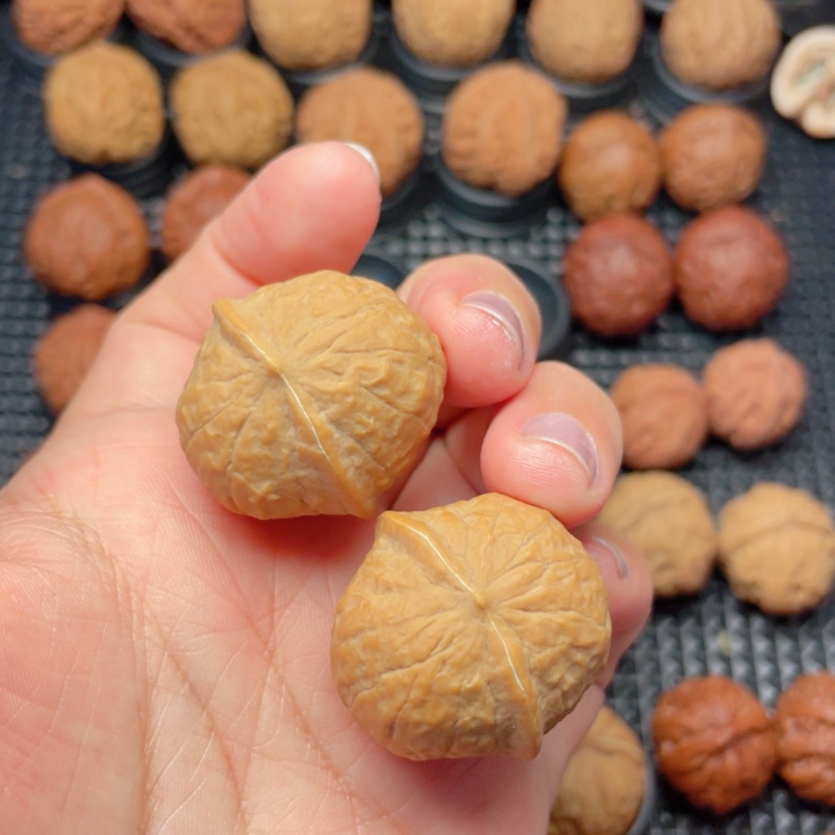 【闪购商品】把件文玩核桃木鱼