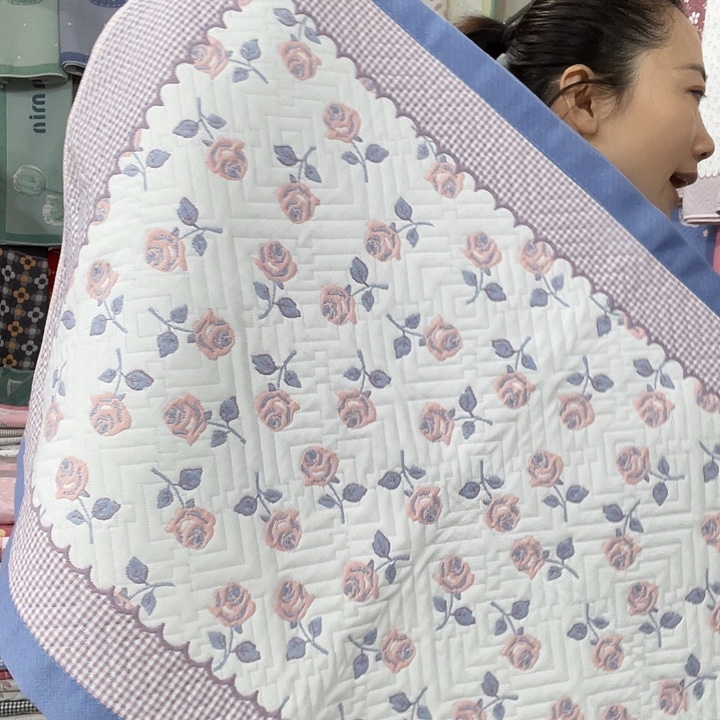 棉特价促销兰色玫瑰