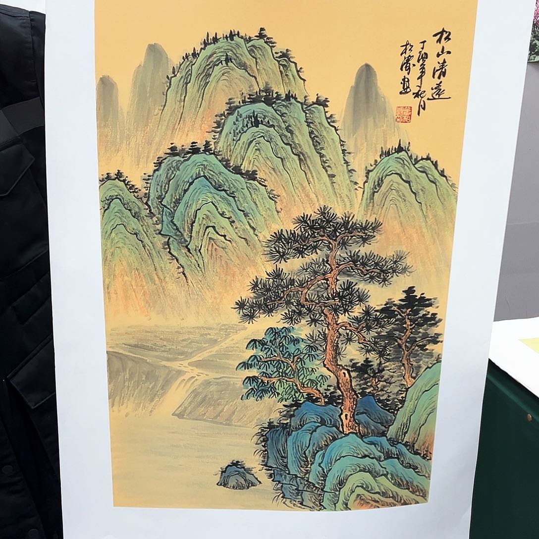 国画宣纸国画纯手绘作品