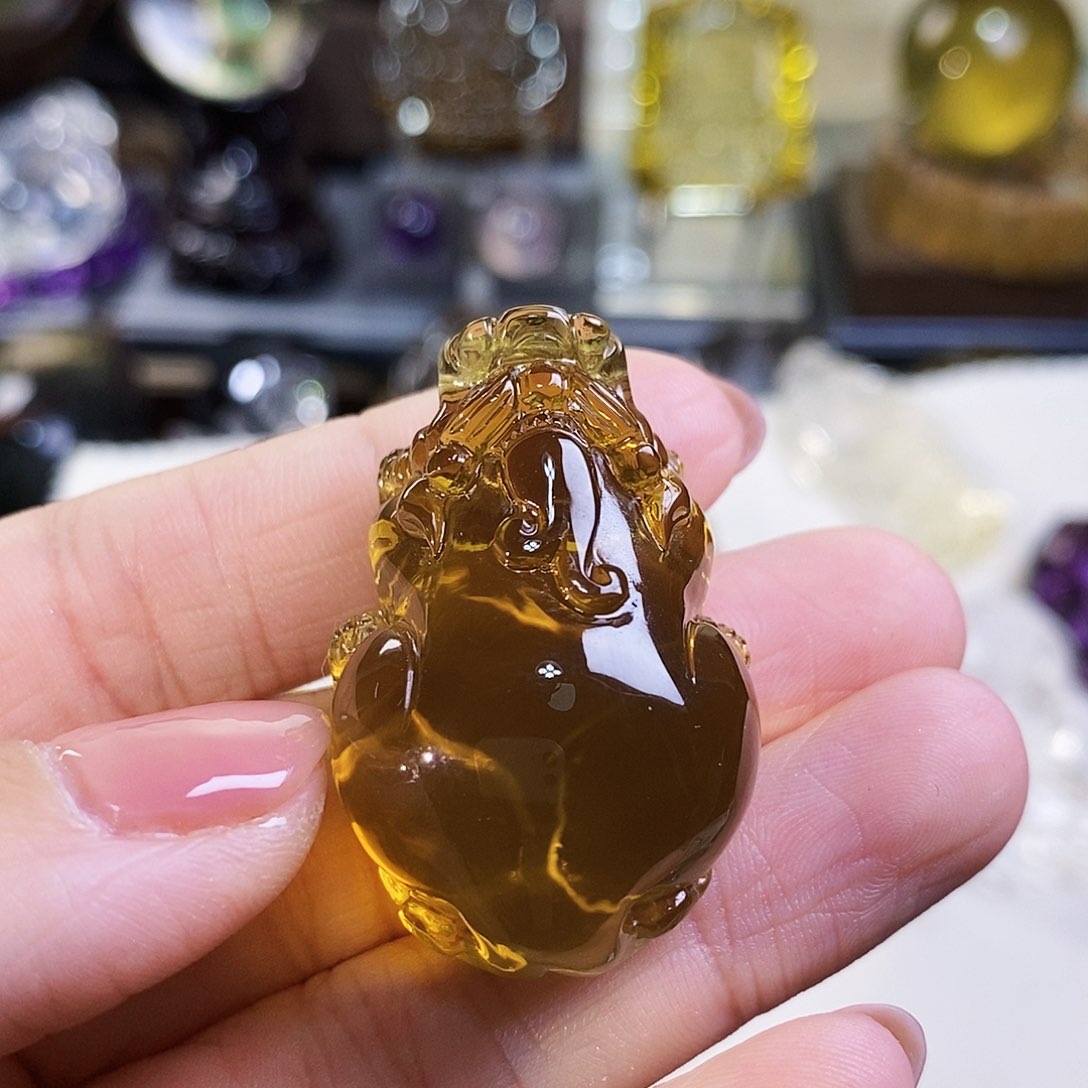 水晶天然水晶吊坠漂亮未镶嵌壞****?