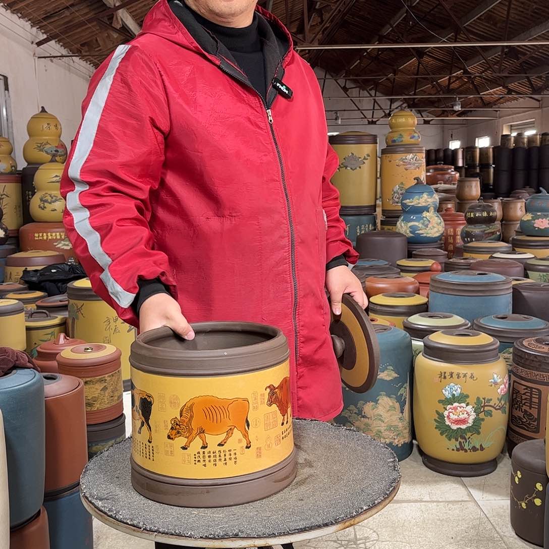 紫砂茶叶罐茶叶罐