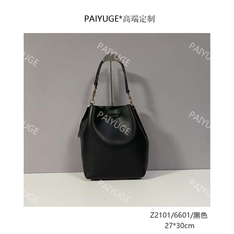 Z2101/6601/黑色 Paiyuge高端订制女士手提单肩包斜挎包2030