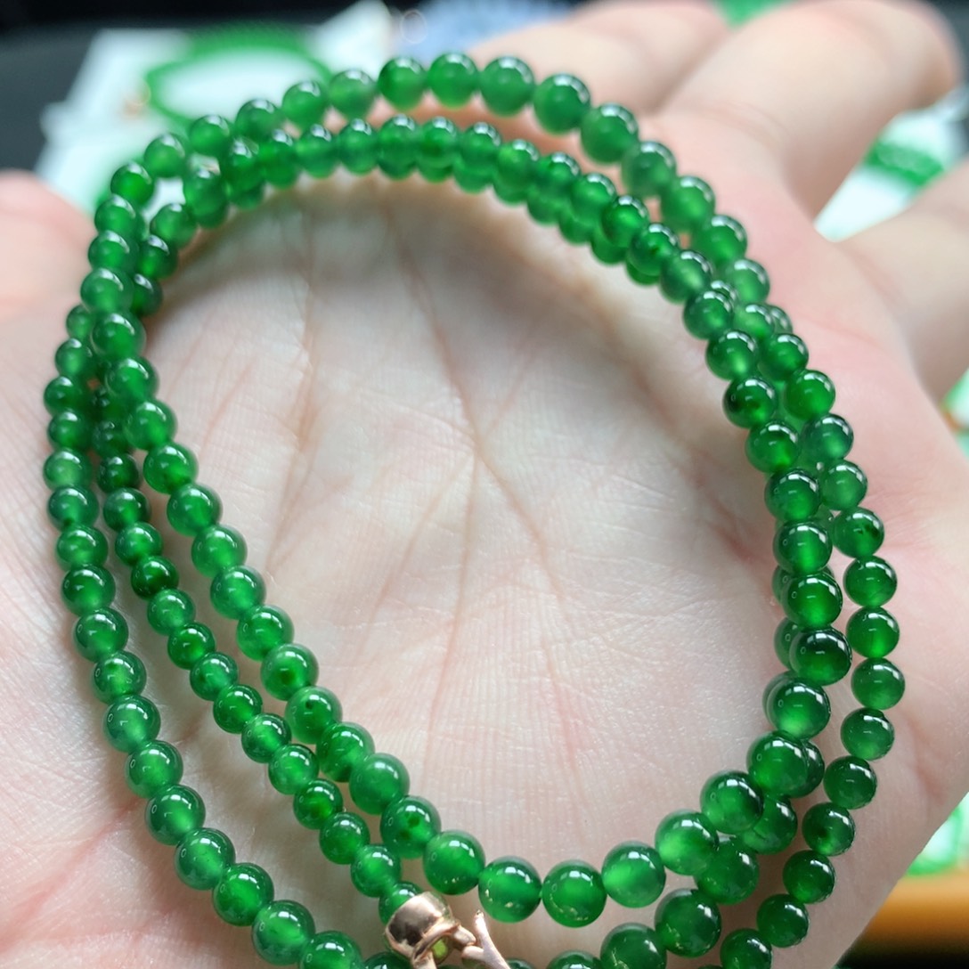 翡翠未镶嵌手链翡翠