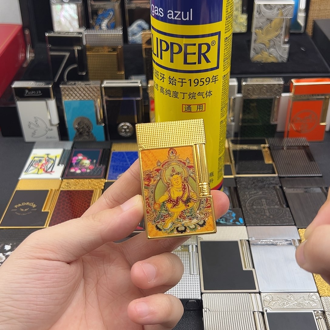 黄财神朗声打火机