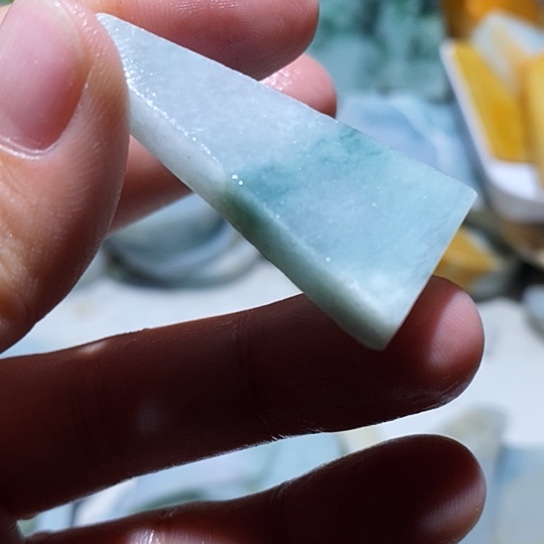 翡翠散珠边角料136