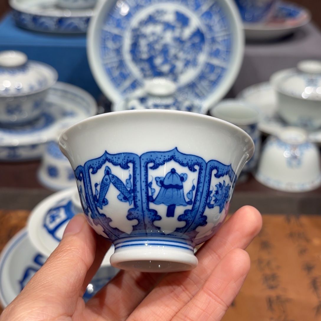 瓷片景德镇纯手工手绘