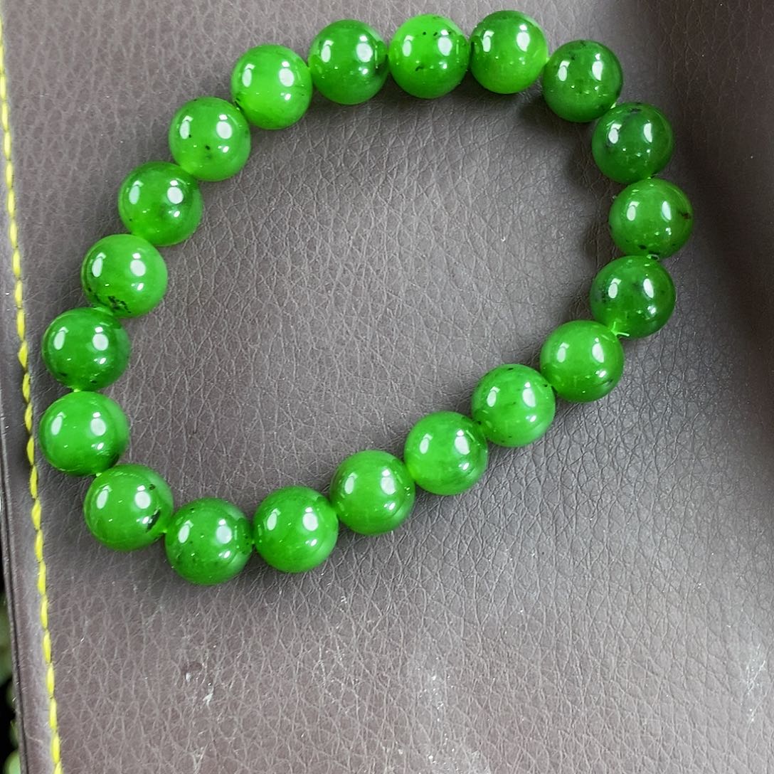 手链未镶嵌和田玉红皮