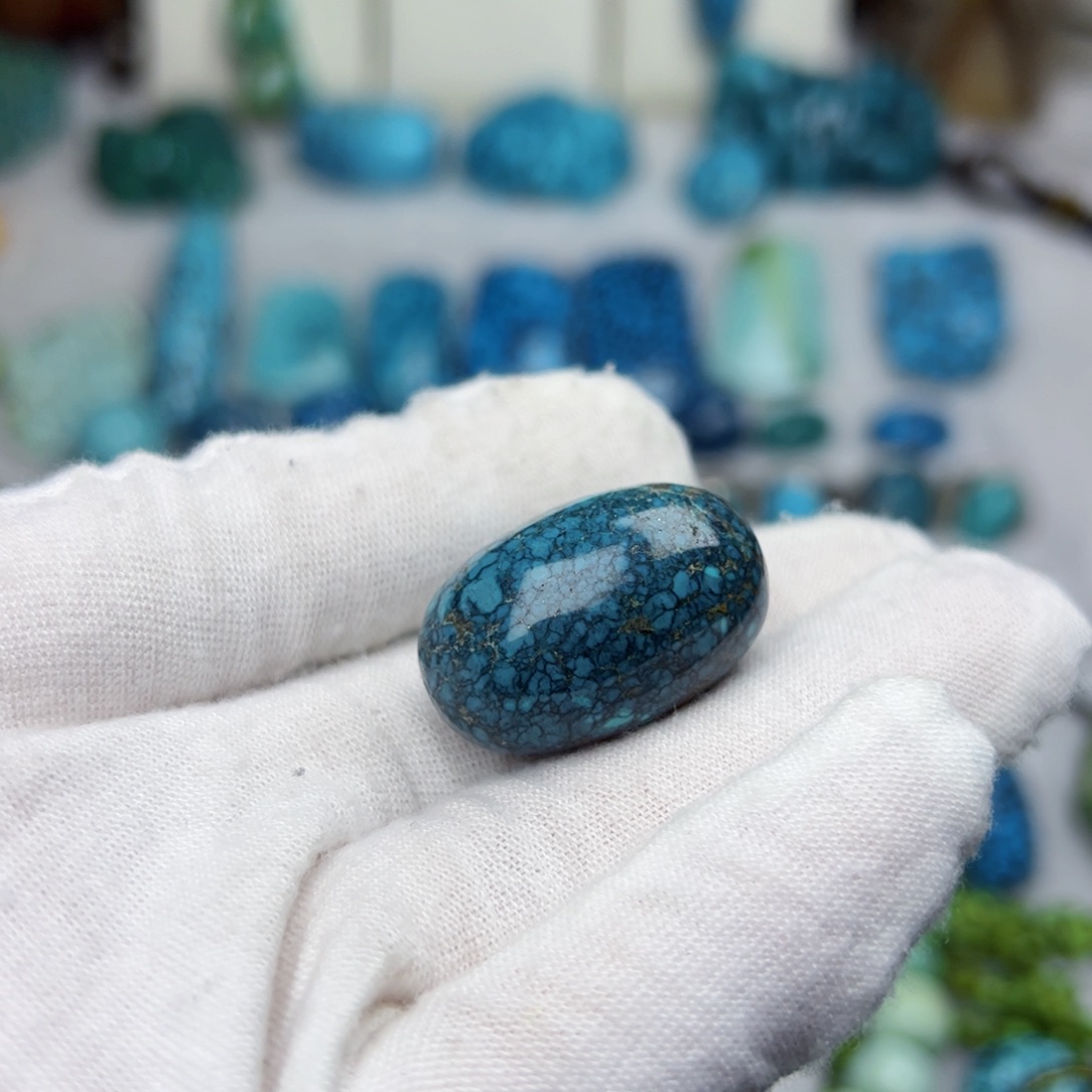 绿松石珠宝奇石未镶嵌